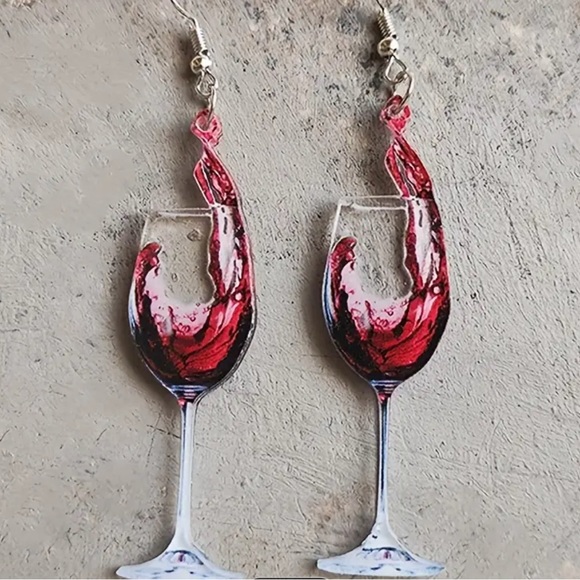 Gift Set Humorous Card and Earrings - Picture 2 of 2